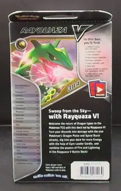 V Battle Deck [Rayquaza V] - Pokemon TCG Sealed Deck Kit - Image 2