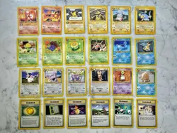 Pokemon Neo Genesis Rare & Uncommon - Lot Of 24 - Image 1