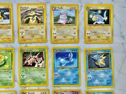Pokemon Neo Genesis Rare & Uncommon - Lot Of 24 - Image 3