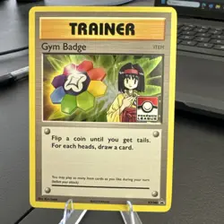 Pokemon League Promo XY206 - Gym Badge (Erika) NM🔥🔥 - Image 1