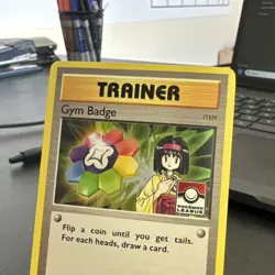 Pokemon League Promo XY206 - Gym Badge (Erika) NM🔥🔥 - Image 3