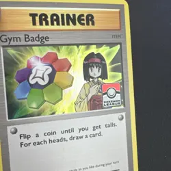 Pokemon League Promo XY206 - Gym Badge (Erika) NM🔥🔥 - Image 4