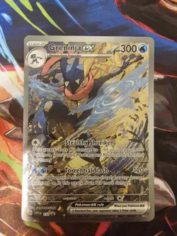2024 POKEMON SVP EN-SV BLACK STAR PROMO #132 GRENINJA EX - Image 1