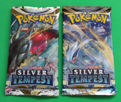 POKEMON SWORD & SHIELD SILVER TEMPEST 2 BOOSTER PACKS SEALED - Image 1
