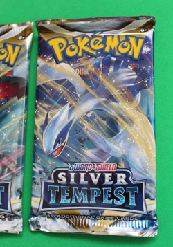 POKEMON SWORD & SHIELD SILVER TEMPEST 2 BOOSTER PACKS SEALED - Image 3