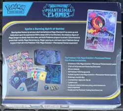 Pokemon TCG Mega Evolution Phantasmal Flames Elite Trainer Box ETB Sealed - Image 2