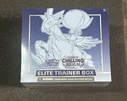 Pokemon TCG: Sword & Shield Chilling Reign Elite Trainer Box - ETB - Ice Calyrex - Image 1