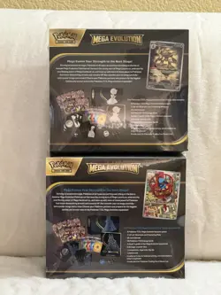 Pokemon Mega Evolution Elite Trainer Box ETB Set of 2 Sealed Lucario & Gardevoir - Image 2