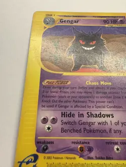 Pokemon Gengar Expedition Non-Holo Rare 48/165 - Image 3