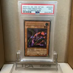 2004 Rafflesia Seduction SOD-EN020 Rare Yugioh! PSA 9 Ultimate Rare - Image 1