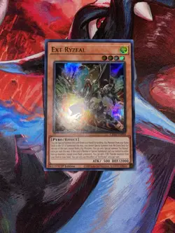 Yugioh! Ext Ryzeal CRBR-EN004 Ultra Rare 1st Edition Light Play - Image 1