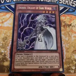 Yugioh Snoww, Unlight of Dark World LCJW-EN248 1st Edition NM - Image 1