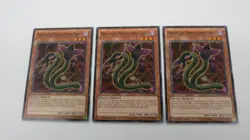 3x PREDAPLANT DARLINGTONIA COBRA MACR-EN010 1ST ED COMMON YUGIOH NM / UNPLAYED - Image 1