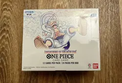 One piece op05 awakening of the new era booster box brand new sealed - Image 1
