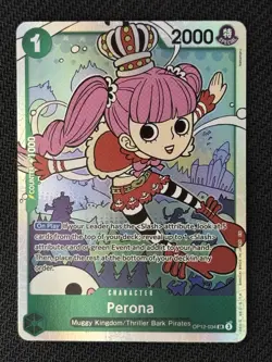 One Piece Perona OP12-034 SR Legacy of the Master (NM) - Image 1