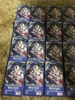 OP14 - EB04 | The Azure Sea’s Seven One Piece TCG Sleeved Booster | Lot of 20 - Image 3