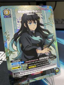 Union Arena Muichiro Tokito 1 Star Alt Art (Uncommon) DEMON SLAYER VOLUME 2 Eng - Image 3