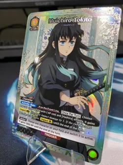 Union Arena Muichiro Tokito 1 Star Alt Art (Uncommon) DEMON SLAYER VOLUME 2 Eng - Image 4