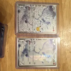 Pokemon Celebrations Reshiram & Charizard Full Art Holo Foil Card Lot (4 Cards) - Image 1