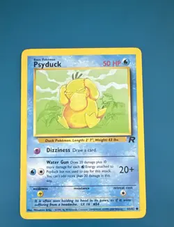 Psyduck 65/82 – Team Rocket Set (2000) – Common – English – WOTC Pokemon Card - Image 1