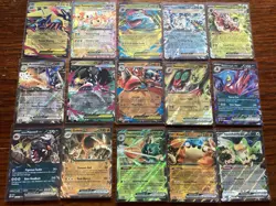 15 ALL ULTRA RARE Pokemon Cards Lot (Vs & ex) No Duplicates No Bulk Near Mint - Image 1