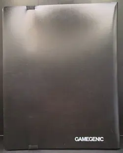 GAMEGENIC Black TCG Album 20 Double Sided 9-Pocket Pages for Trading Cards - Image 2