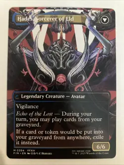 MTG Final Fantasy English Emet-Selch, Unsundered Borderless 0394 Non-Foil - Image 2