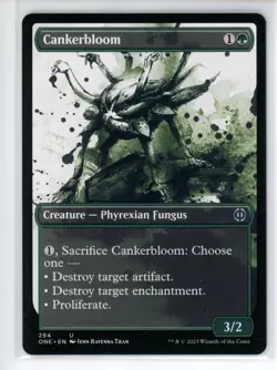 CANKERBLOOM (SHOWCASE) All Will Be One #294 ONE(NM+)(MTG) - Image 1