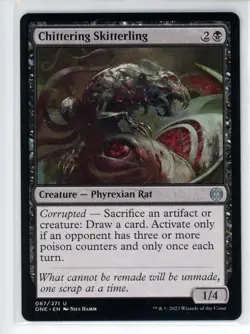 CHITTERING SKITTERLING All Will Be One #87 ONE(NM+)(MTG) - Image 1