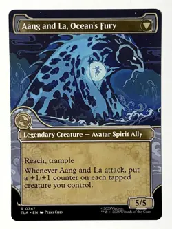 Aang, Swift Savior - Showcase Regular - MTG Avatar - TLA 347 - Image 2