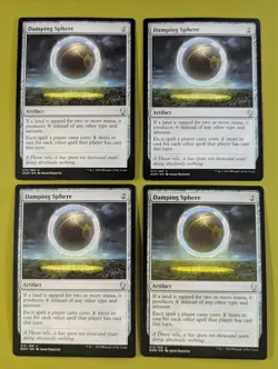 Damping Sphere x4 Dominaria 4x Playset Magic the Gathering MTG - Image 1