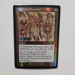 MTG English Phyrexian Processor (Schematic) (Serial Numbered) NM Foil - Image 1