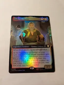 Iroh, Tea Master #0381 Extended Art (Foil) (TLA) Avatar: The Last Airbender - Image 1