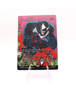 Spider-man Magic The Gathering Savage Beating (Borderless) M0026 Regular - Image 1