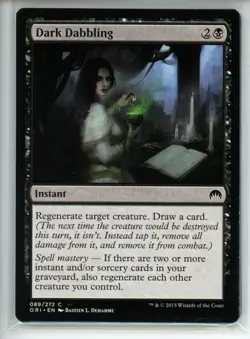 DARK DABBLING Magic Origins #89 ORI(LP)(MTG) - Image 1