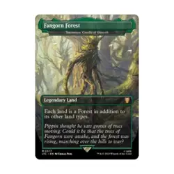 WOTC Commander: Lord of the Ri Fangorn Forest - Yavimaya, Cradle of Growth NM - Image 1