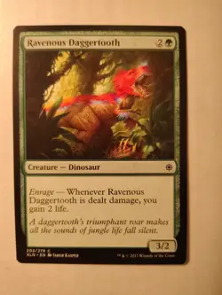 Ravenous Daggertooth (202/279) – Ixalan – MTG Magic the Gathering - Image 1