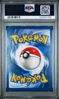 2000 Pokemon Dark Alakazam Holo 1st Edition Team Rocket 1/82 PSA 7 NM with Swirl - Image 2