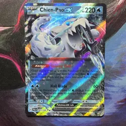 Pokemon TCG Chien-Pao EX Paldea Evolved Double Rare 061/193 - Image 1