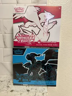 Pokemon Center Black Bolt & White Flare Elite Trainer Box ETB - Image 1
