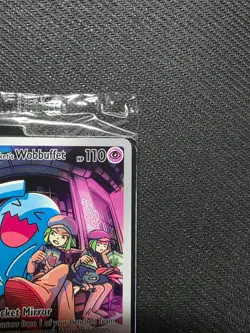Team Rocket’s Wobbuffet SVP203 Sealed Promo/Sleeves 2025 Pokemon Destined Rivals - Image 4