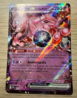Pokemon Pokemon Mewtwo ex Del Team Rocket SVP IT Promo 205 Black Star Promos - Image 1