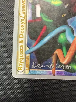 Rayquaza & Deoxys Legend 89/90 90/90 2011 Pokemon World Championships D Cohen MP - Image 4