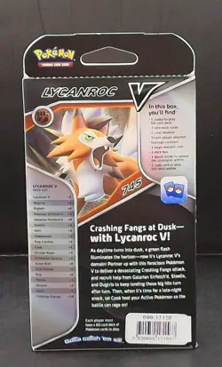 V Battle Deck [Lycanroc V] - Pokemon TCG Sealed Deck Kit - Image 2