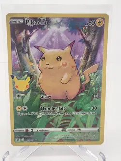 Pikachu 005/025 Celebrations Character Rare Pokemon TCG Near Mint (NM) - Image 1