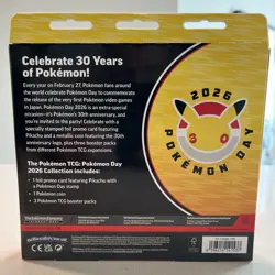 Pokemon TCG: Pokemon Day 2026 Collection Box - 30th Anniversary - IN HAND 🔥 - Image 3
