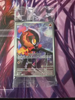 Pokemon Phantasmal Flames: Pokemon Center Charcadet ETB Promo 022 [SEALED] - Image 1