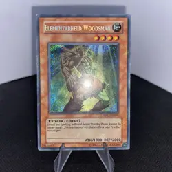 Yugioh Elementarheld Woodsman PP02-DE004 Secret Rare Good - Image 2
