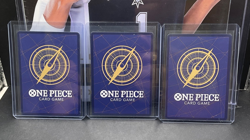 Monkey D Luffy, Sabo, Portgas.D.Ace 3rd Anniversary Stamped Set One Piece TCG - Image 2