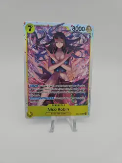 One Piece TCG Nico Robin ENGLISH EB03-055 HEROINES SR NM - Image 1